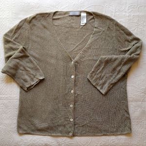 Liz Claiborne Silk Cardigan